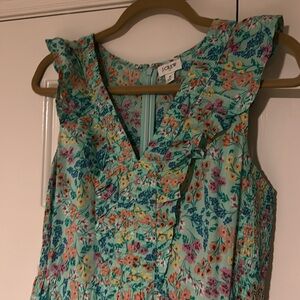 I. Crew Cotton Floral Dress